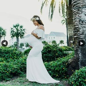 Women’s photo shoot maternity dress